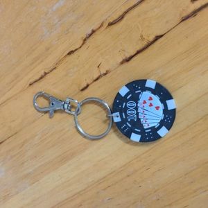 Poker Chip Key Chain
